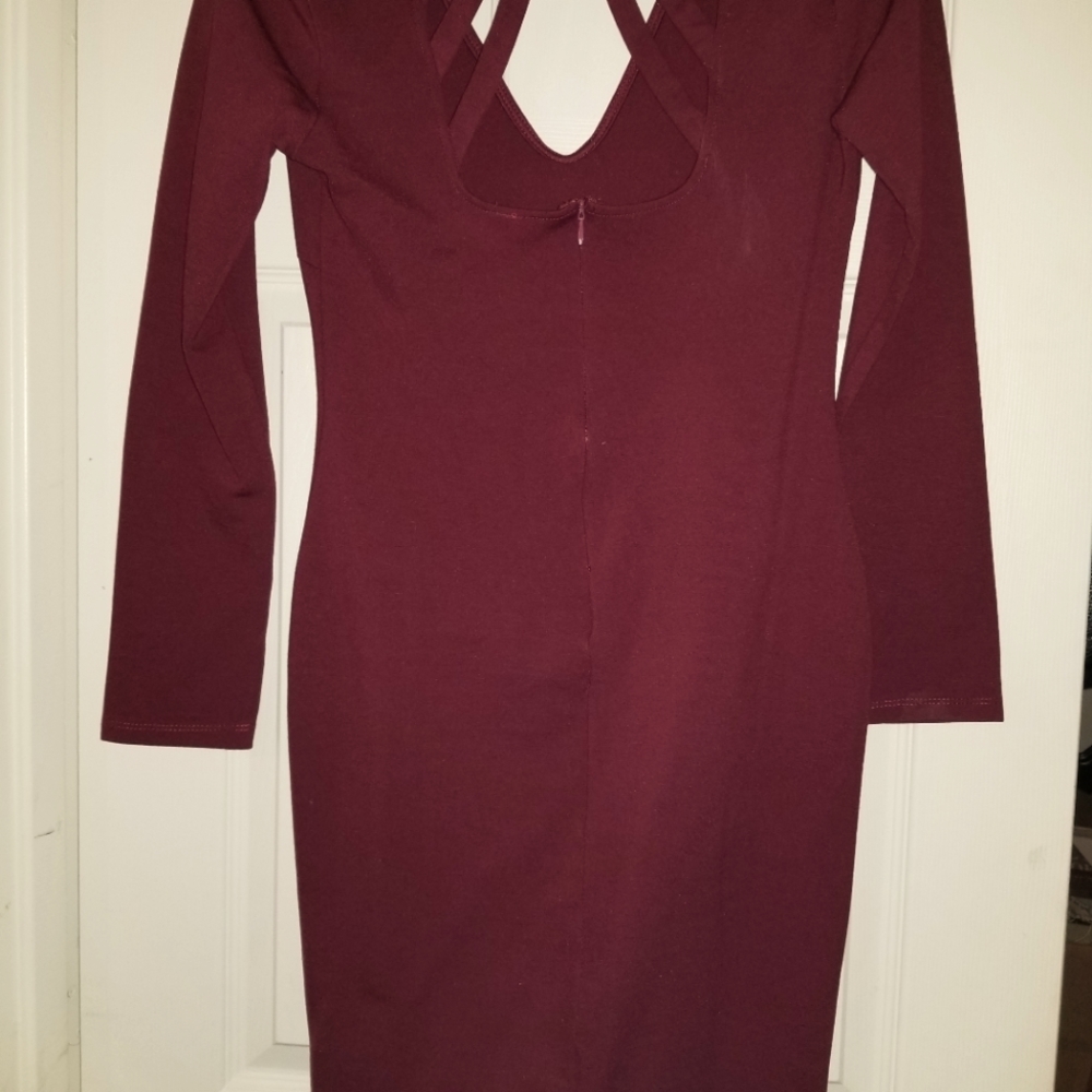 Agaci Fall Bodycon dress